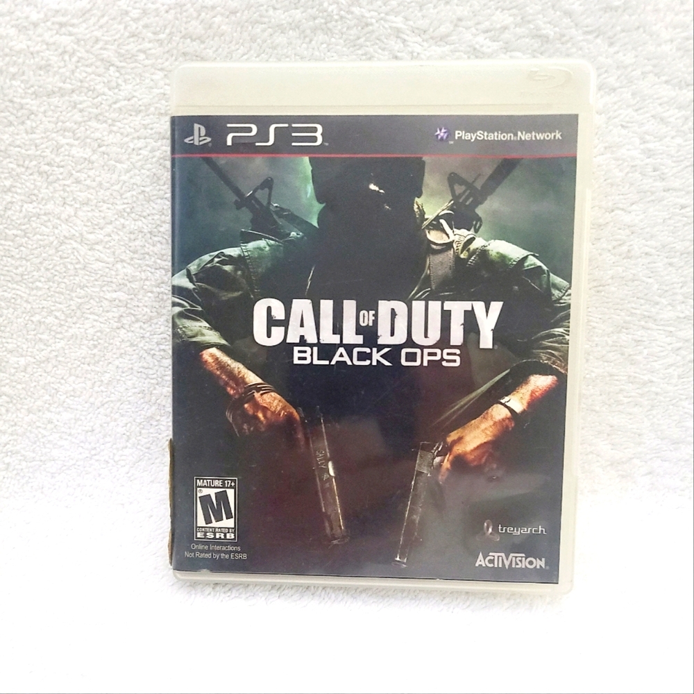 Call of Duty: Black Ops (Sony PlayStation 3, 2010) Pre-owned With Manual
